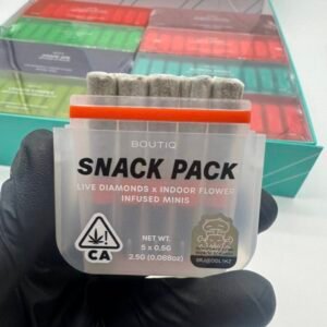 Boutiq Snack Pack Infused Mini 2.5G Prerolls