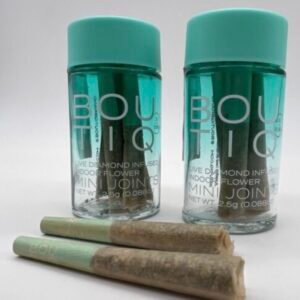 Boutiq Lemon Ice Live Diamond Infused Pre-Rolls (5 Pack)