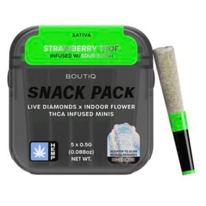 Strawberry Tropicana & Sour Slush Boutiq Infused Mini THCA Prerolls 2.5G