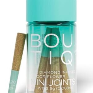 Boutiq Crème Brûlée Live Diamond Infused Pre-Rolls (5 Pack)