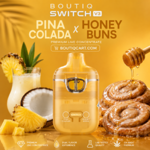 BOUTIQ SWITCH V3 PINA COLADA x HONEY BUNS