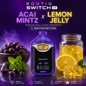 Boutiq Switch V4 Acai Mintz x Lemon Jelly